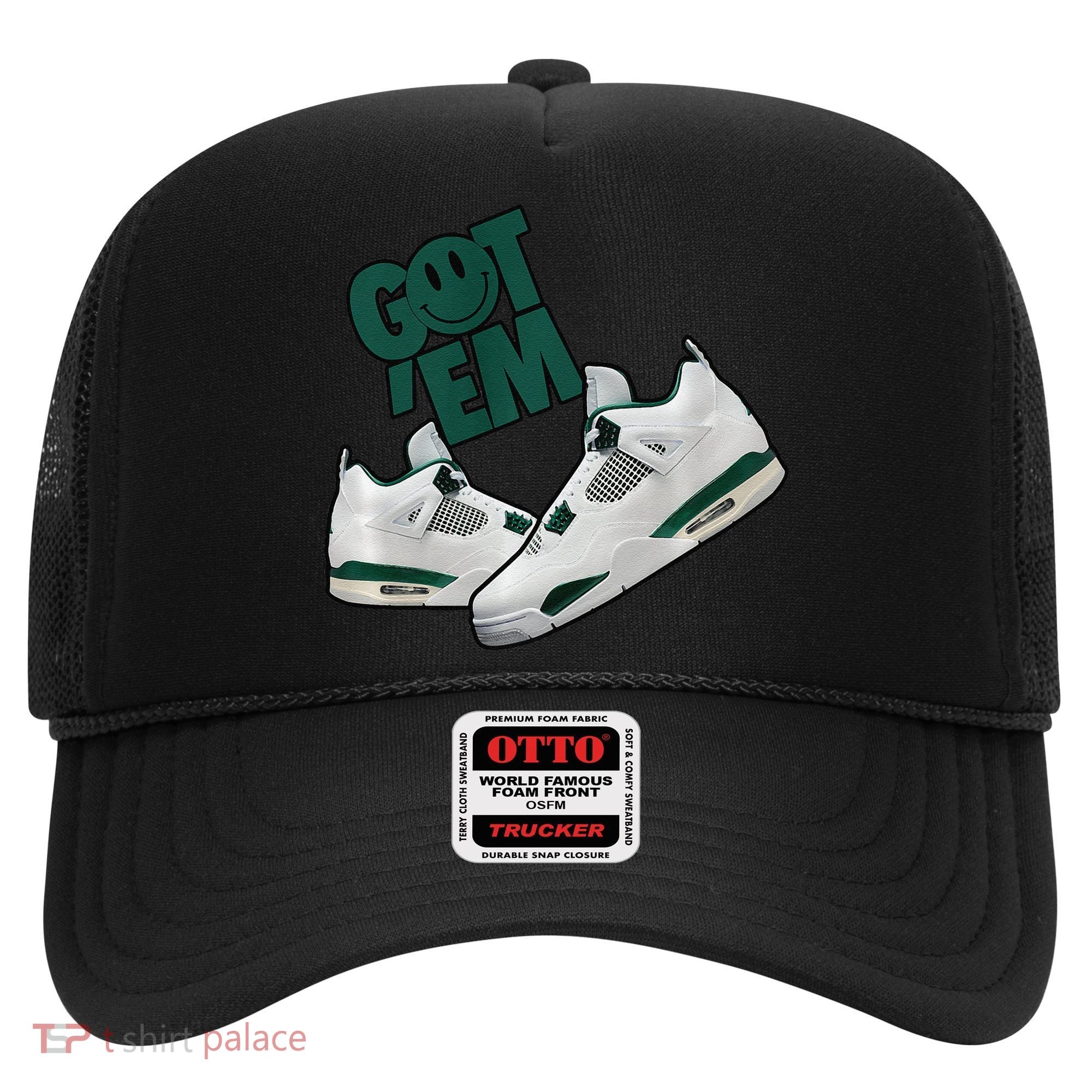 Got Em Smile Matching Oxidized Green 4s Premium Hat