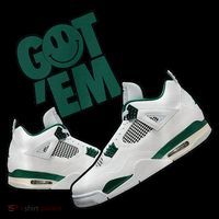 Got Em Smile Matching Oxidized Green 4s Premium Toddler Hoodie thumb 2