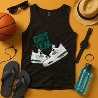 Got Em Smile Matching Oxidized Green 4s Premium Tank Top thumb 4