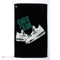 Got Em Smile Matching Oxidized Green 4s Premium Golf Towel thumb 0