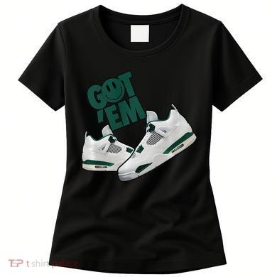 Got Em Smile Matching Oxidized Green 4s Premium Women's T-Shirt
