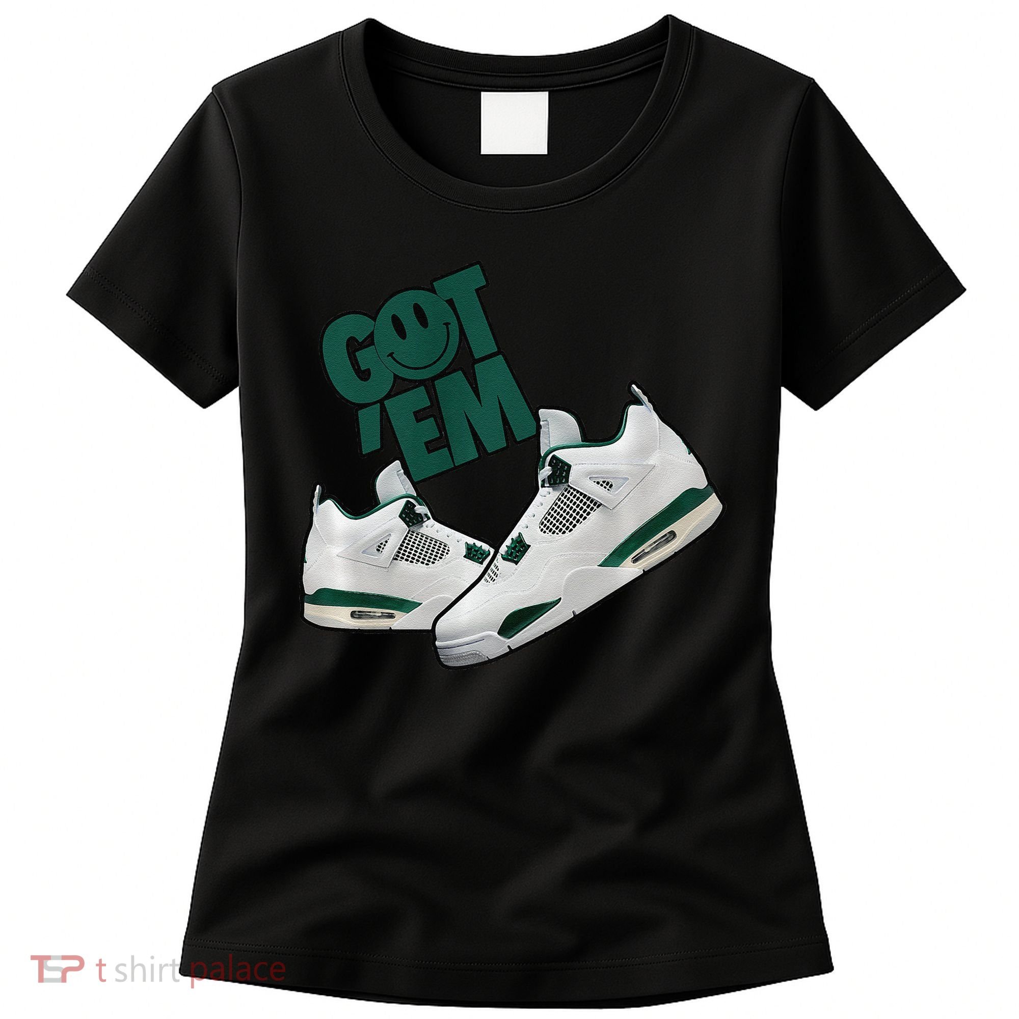 Got Em Smile Matching Oxidized Green 4s Premium Women's T-Shirt
