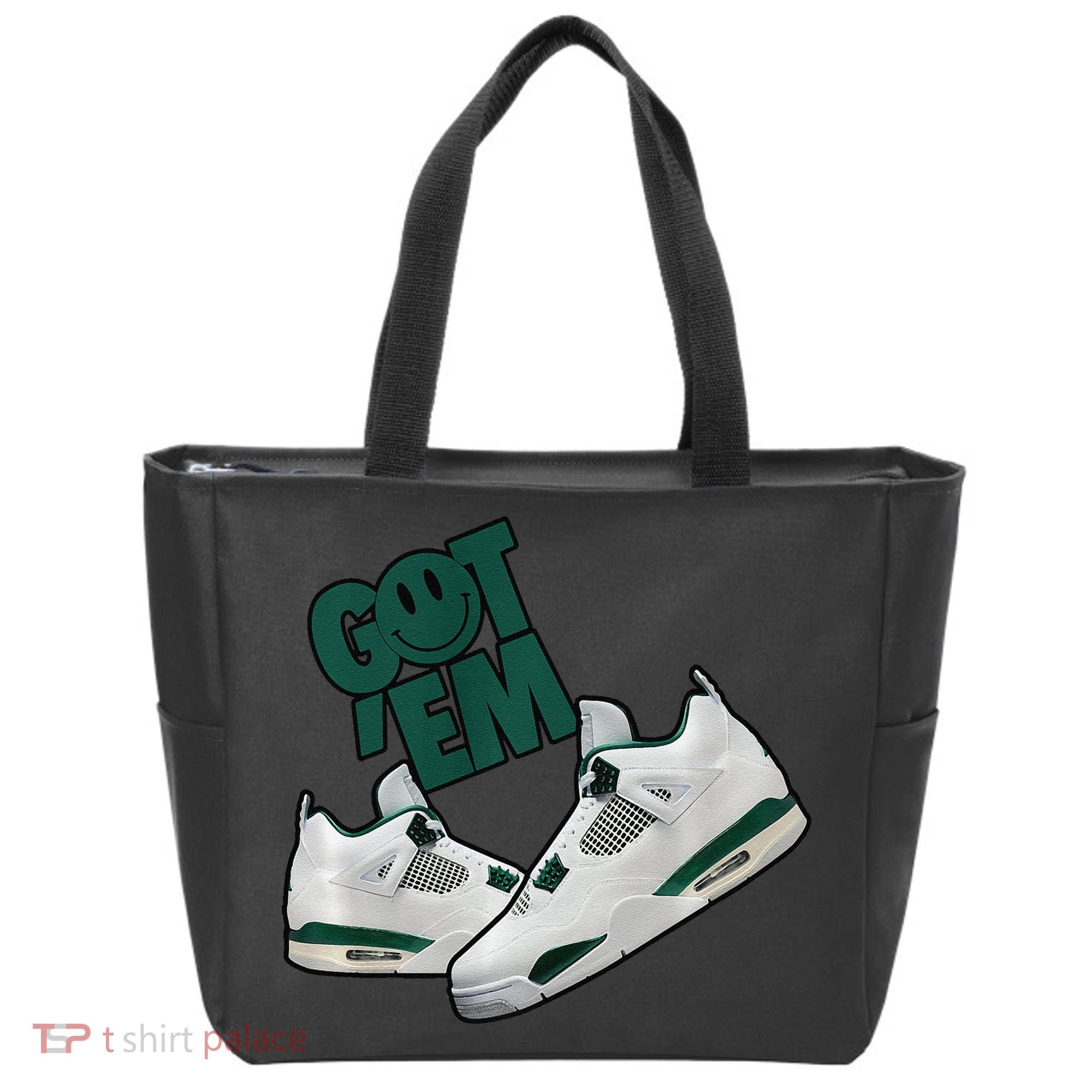 Got Em Smile Matching Oxidized Green 4s Premium Tote Bag