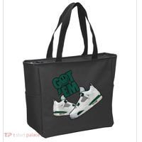 Got Em Smile Matching Oxidized Green 4s Premium Tote Bag thumb 2