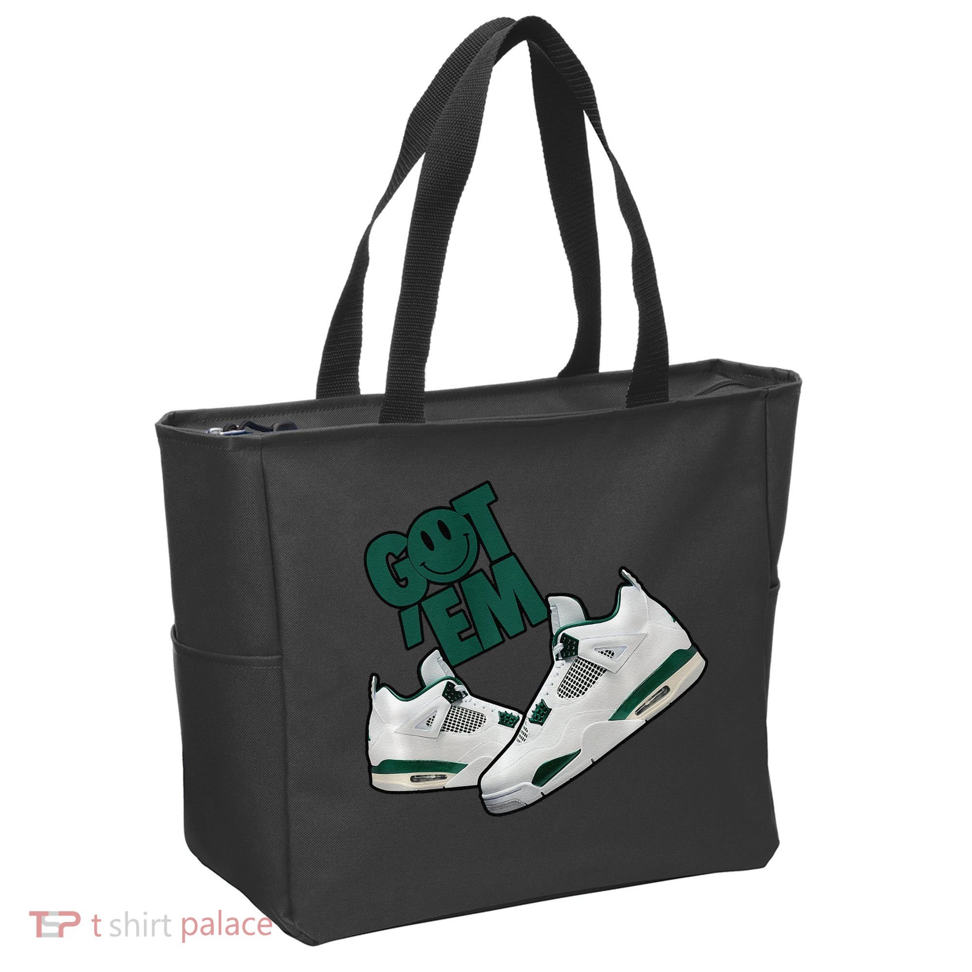 Got Em Smile Matching Oxidized Green 4s Premium Tote Bag
