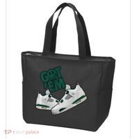 Got Em Smile Matching Oxidized Green 4s Premium Tote Bag thumb 3
