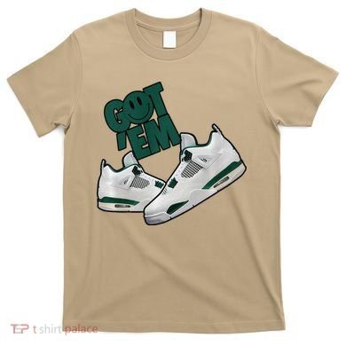 Got Em Smile Matching Oxidized Green 4s Premium T-Shirt
