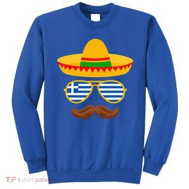 Greek Easter Sunglasses Cinco De Mayo Mexican Sweatshirt