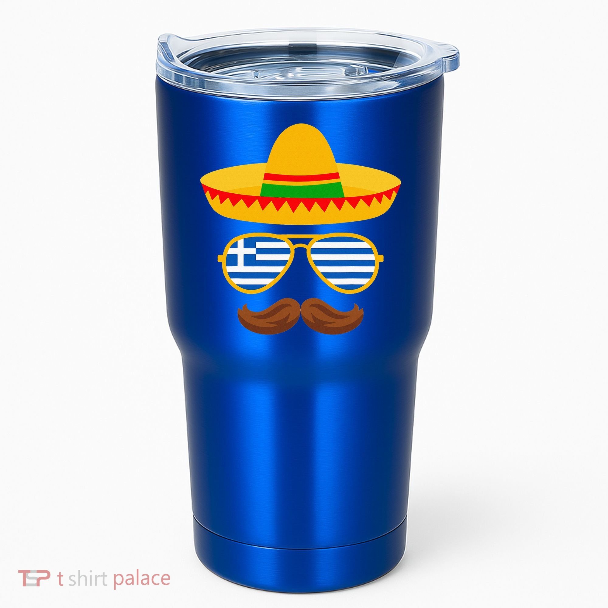 Greek Easter Sunglasses Cinco De Mayo Mexican Tumbler