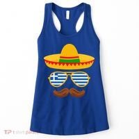 Greek Easter Sunglasses Cinco De Mayo Mexican Women's Tank Top thumb 0
