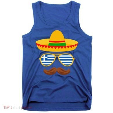 Greek Easter Sunglasses Cinco De Mayo Mexican Tank Top