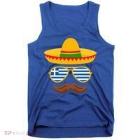 Greek Easter Sunglasses Cinco De Mayo Mexican Tank Top thumb 0