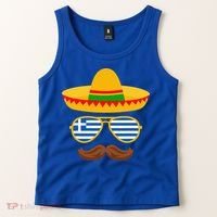Greek Easter Sunglasses Cinco De Mayo Mexican Tank Top thumb 2