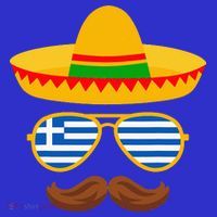 Greek Easter Sunglasses Cinco De Mayo Mexican Women's T-Shirt thumb 6
