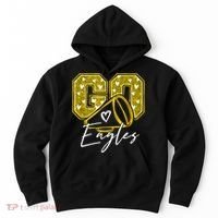 Go Eagles Sports Team Fan School Spirit Hoodie thumb 0