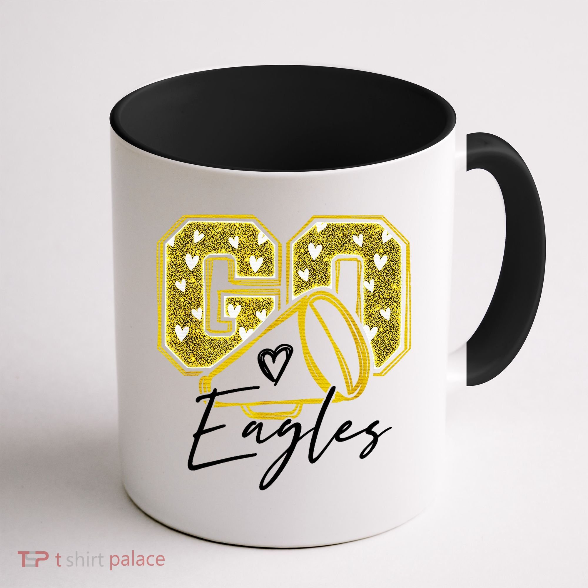 Go Eagles Sports Team Fan School Spirit Coffee Mug