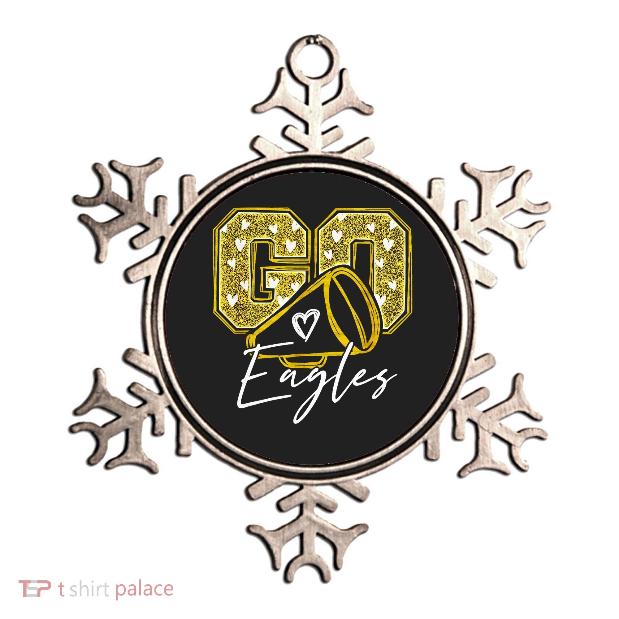 Go Eagles Sports Team Fan School Spirit Ornament