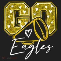 Go Eagles Sports Team Fan School Spirit Hat thumb 2