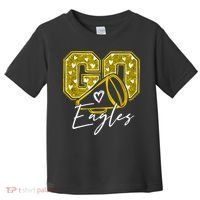 Go Eagles Sports Team Fan School Spirit Toddler T-Shirt thumb 0