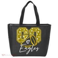 Go Eagles Sports Team Fan School Spirit Tote Bag thumb 0
