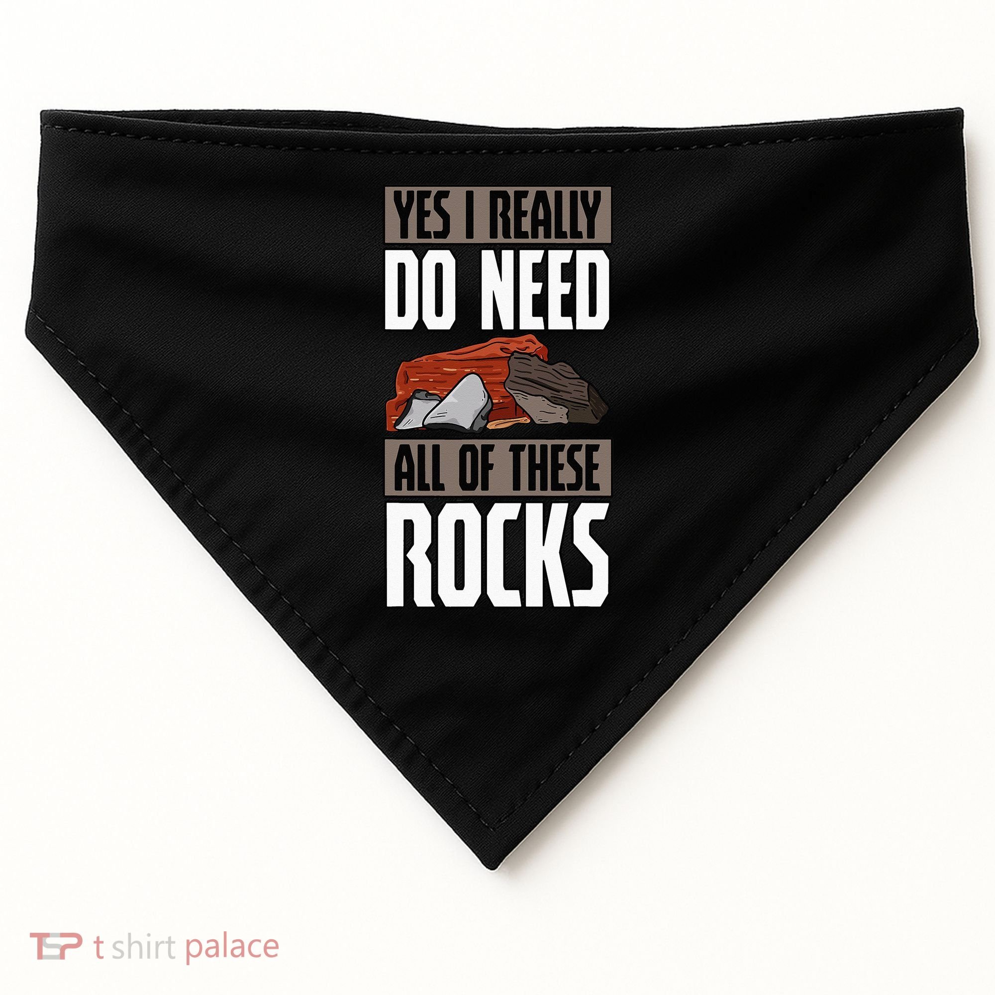 Geology Earth Scientists Geologists Mineral Collectors Rock USA-Made Doggie Bandana