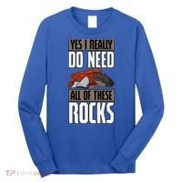 Geology Earth Scientists Geologists Mineral Collectors Rock Long Sleeve Shirt thumb 0