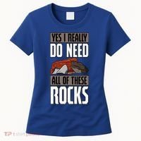 Geology Earth Scientists Geologists Mineral Collectors Rock Women's T-Shirt thumb 0