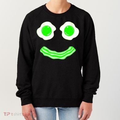 Green Eggs Smile Brunch Breakfast Women's Sweatshirt