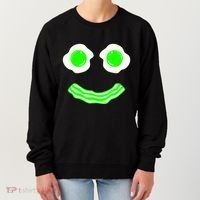 Green Eggs Smile Brunch Breakfast Women's Sweatshirt thumb 0
