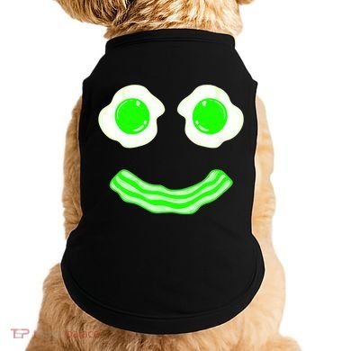 Green Eggs Smile Brunch Breakfast Doggie Tank