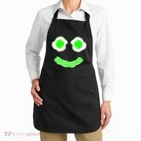 Green Eggs Smile Brunch Breakfast Apron thumb 2