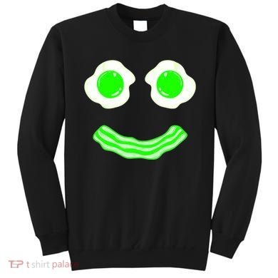 Green Eggs Smile Brunch Breakfast Sweatshirt