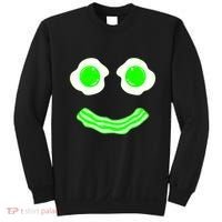 Green Eggs Smile Brunch Breakfast Sweatshirt thumb 0