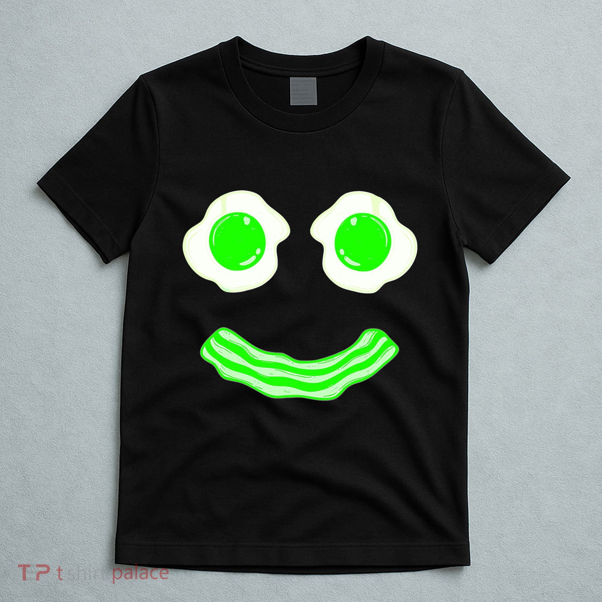 Green Eggs Smile Brunch Breakfast T-Shirt