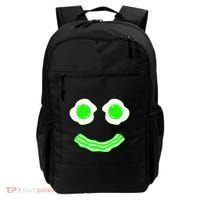 Green Eggs Smile Brunch Breakfast Backpack thumb 0