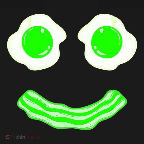 Green Eggs Smile Brunch Breakfast Bucket Hat