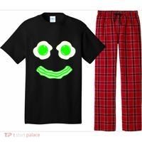 Green Eggs Smile Brunch Breakfast Pajama Set thumb 0