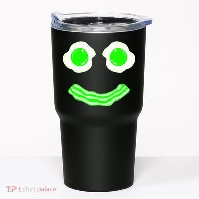 Green Eggs Smile Brunch Breakfast Tumbler