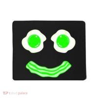 Green Eggs Smile Brunch Breakfast Mousepad thumb 0