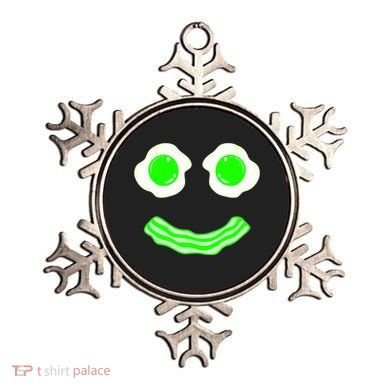 Green Eggs Smile Brunch Breakfast Ornament