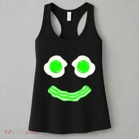 Green Eggs Smile Brunch Breakfast Women's Tank Top thumb 3