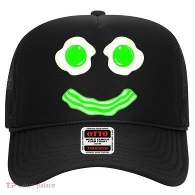 Green Eggs Smile Brunch Breakfast Hat