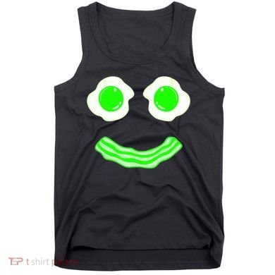 Green Eggs Smile Brunch Breakfast Tank Top