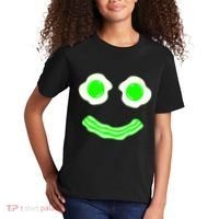 Green Eggs Smile Brunch Breakfast Kids T-Shirt thumb 2
