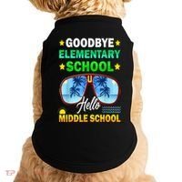 Goodbye Elementary School On My Way To Middle School Doggie Tank thumb 0