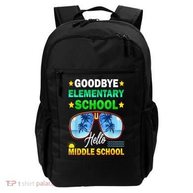 Goodbye Elementary School On My Way To Middle School Backpack