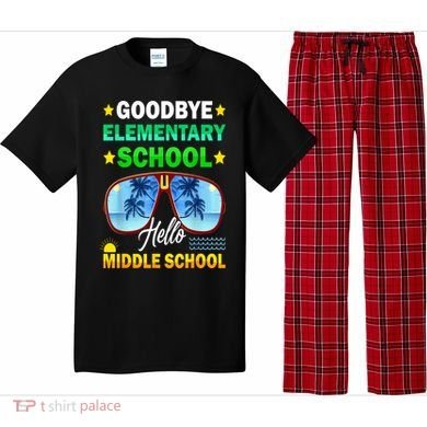 Goodbye Elementary School On My Way To Middle School Pajama Set