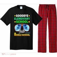 Goodbye Elementary School On My Way To Middle School Pajama Set thumb 0