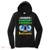 Goodbye Elementary School On My Way To Middle School Women's Hoodie thumb 0