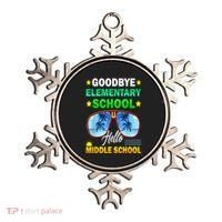 Goodbye Elementary School On My Way To Middle School Ornament thumb 0